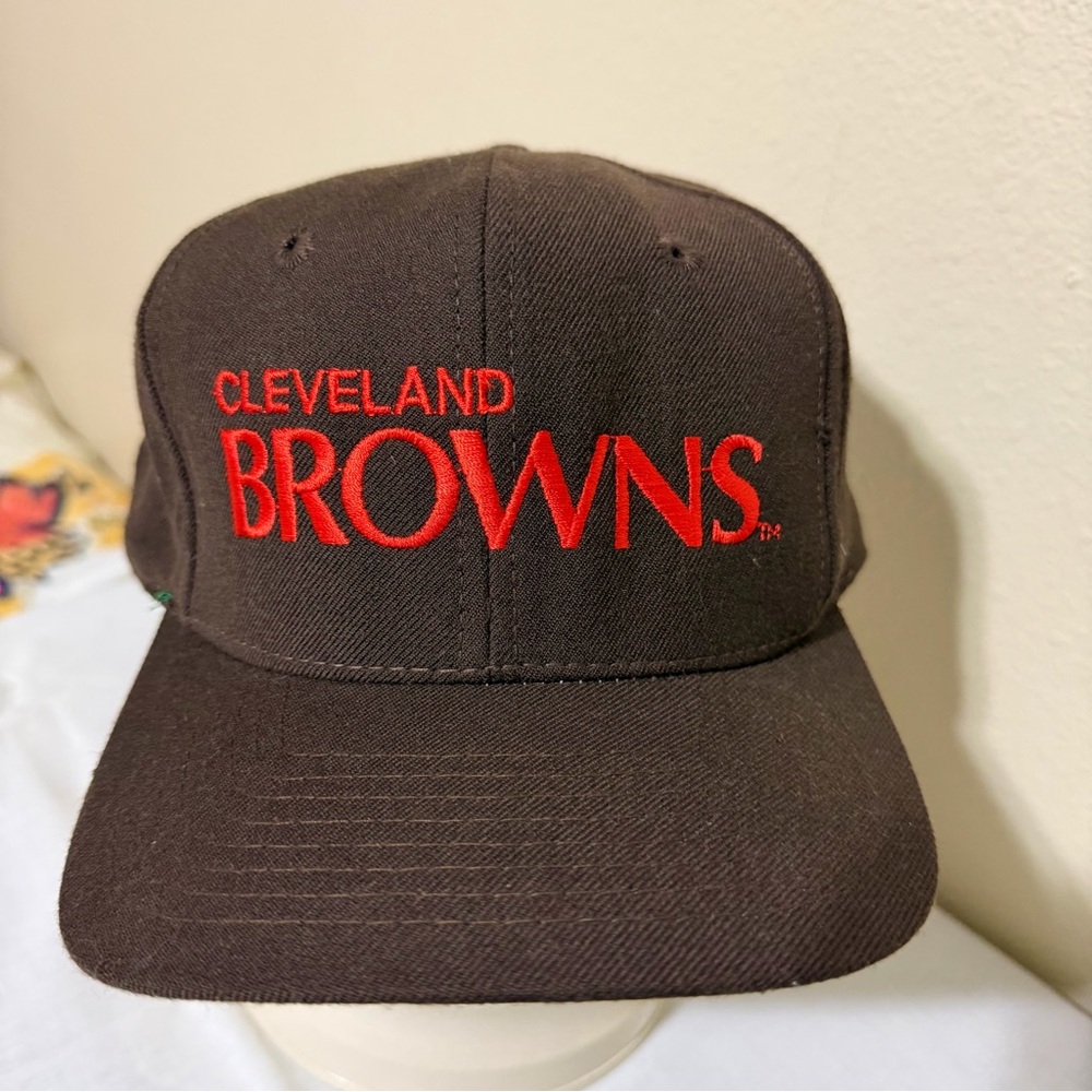 Vintage 90s NFL Cleveland Browns snapback Cap